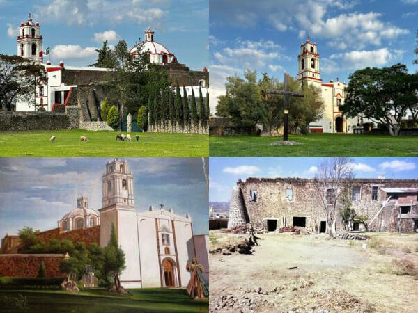 Meksyk: kościół w Tenago – dawniej i dziś